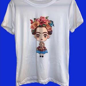 frida kahlo ladys shirt